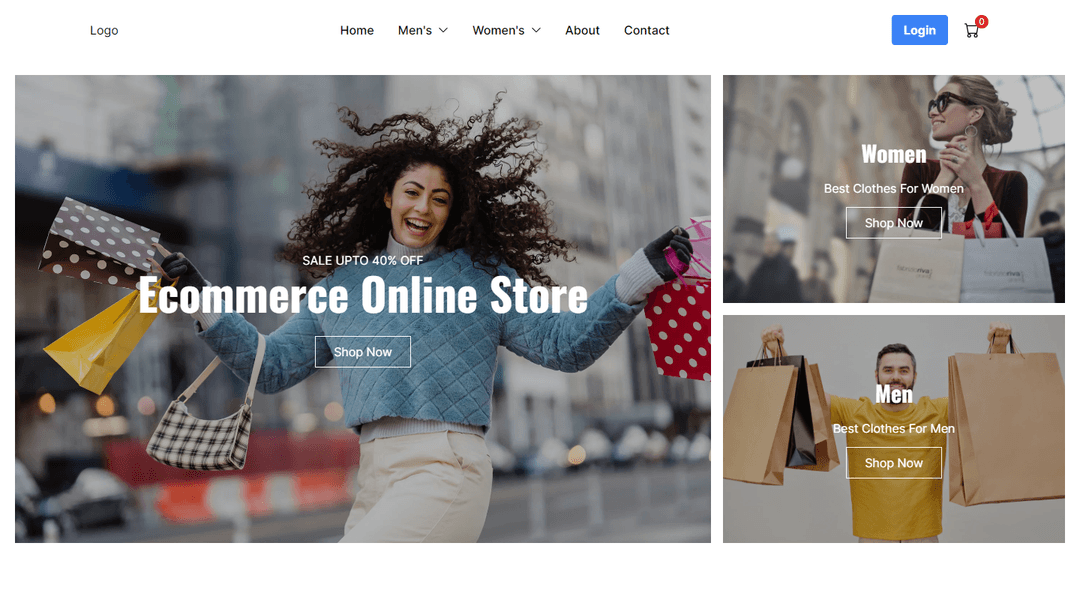 Ecommerce Website